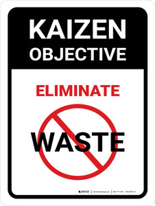 Kaizen Objective Portrait - Wall Sign