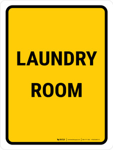 Laundry Room Portrait - Wall Sign