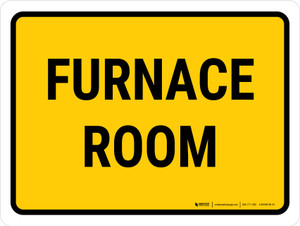 Furnace Room Landscape - Wall Sign