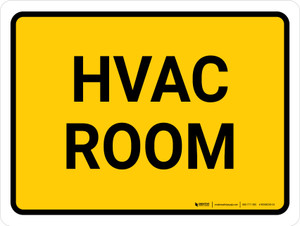 Hvac Room Landscape - Wall Sign