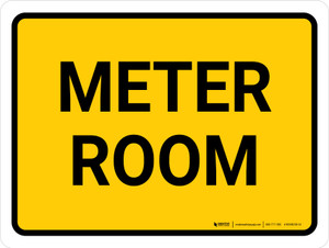 Meter Room Landscape - Wall Sign