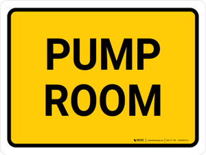 Pump Room Landscape - Wall Sign