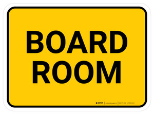 Board Room Rectangular - Floor Sign