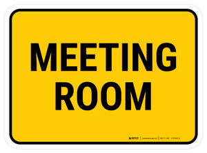 Meeting Room Rectangular - Floor Sign