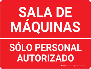 Sala de Mecánica - Wall Sign