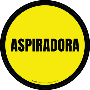 Aspiradora Circular - Floor Sign