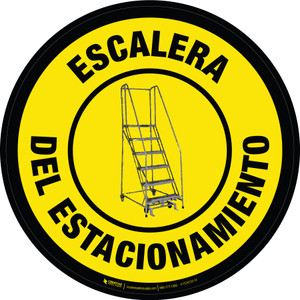 Escalera del Estacionamiento - Floor Sign