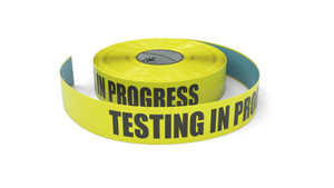Testing in Progress - Inline Printed Floor Marking Tape