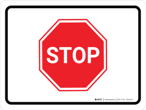 STOP Landscape - Wall Sign