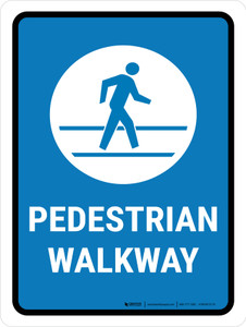 Pedestrian Crossing (Symbol) Sign