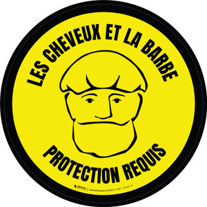 Les cheveux et la Barbe de Protection Requis Étage Signe