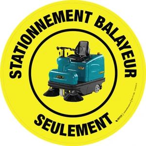 Balayeuse De Stationnement De-Chaussée Signe