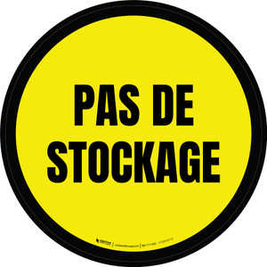 Pas De Stockage De-Chaussée Signe