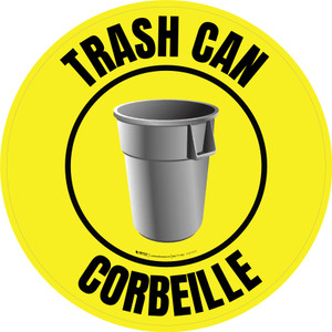 Corbeille Bilingue Étage Signe