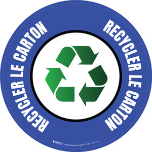 De Recycler Le Carton De Plancher Signe