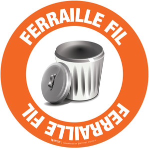 La Ferraille De Plancher De Fil Signe