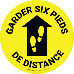 Garder Six Pieds De-Chaussée Signe