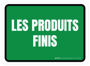 5S Produits Finis Rectangle Vert de-Chaussée Signe
