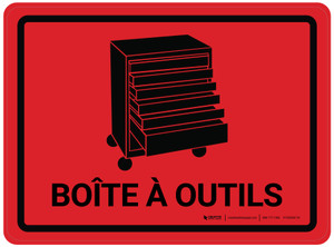 Boîte À Outils De-Chaussée Signe