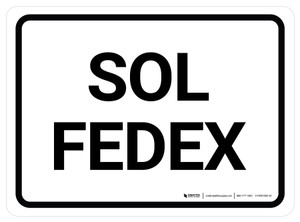 Sol Fedex De-Chaussée Signe