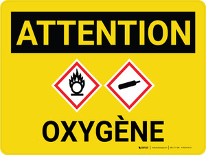 Attention: L'Oxygène (Oxygen) French Landscape - Wall Sign