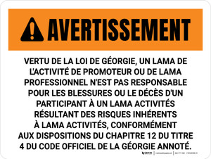 Avertissement: la Roue de la Rupture Meuleuse d'établi les lignes Directrices (Warning: Wheel Breakage/Bench Grinder Guidelines ANSI) French Portrait - Wall Sign