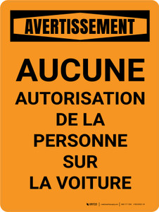 Avertissement: Protection Auditive Obligatoire (Warning: Hearing Protection Required) French Landscape - Wall Sign