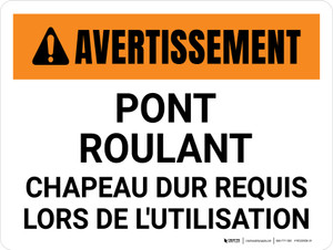 Avertissement: Recharge De La Batterie De La Zone (Warning: Battery Charging Area) French Landscape - Wall Sign