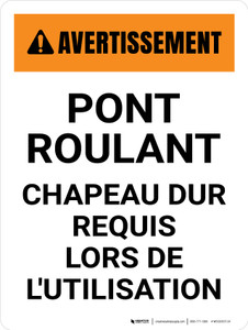 Avertissement: Risque De Choc Électrique (Warning: Electrical Shock Hazard) French Portrait - Wall Sign