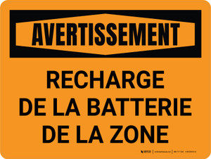 Avertissement: Touret Machine lignes Directrices de la norme (Warning: Bench Grinder Machine Guidelines ANSI) French Portrait - Wall Sign