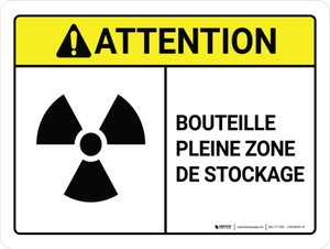 Les Rayons X (X-Ray Radiation) Landscape French - Wall Sign