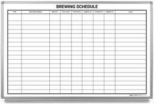Brewing Dry Erase Board