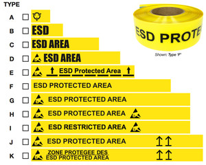 Industrial ESD Floor Tape Industrial ESD Floor Tape