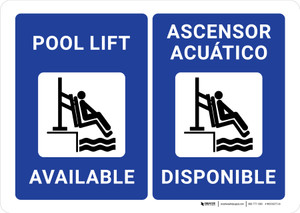 Pool and Spa Users Must Shower Before Entering Portrait - Wall Sign