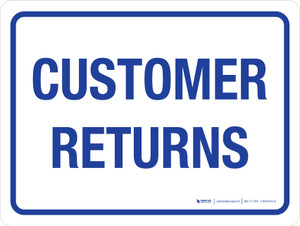 Customer Returns Landscape - Wall Sign