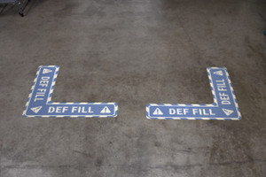 DEF Fill - Floor Sign Corner