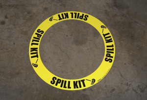 Spill Kit - Circular Floor Sign Ring