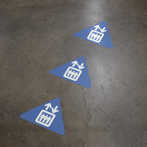 Elevator Wayfinding Floor Sign Arrow Heads