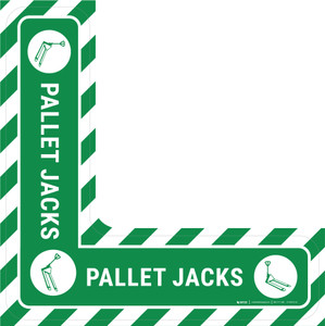 Pallet Jacks - Floor Sign Corner