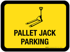 Pallet Jack Parking - Floor Sign