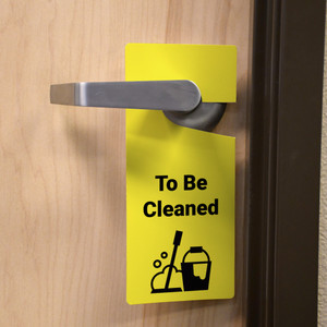To Be Cleaned - Door Hanger