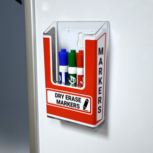 Whiteboard Dry Erase Markers - Holder