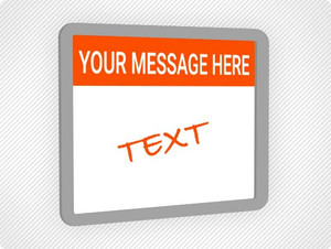 Custom 11 x 14 Dry Erase Whiteboard