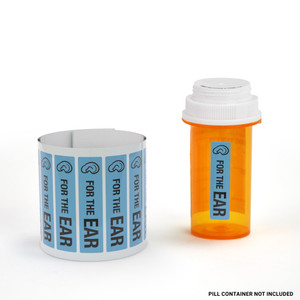 For The Ear (with Icon) - Pharmaceutical Auxiliary Label