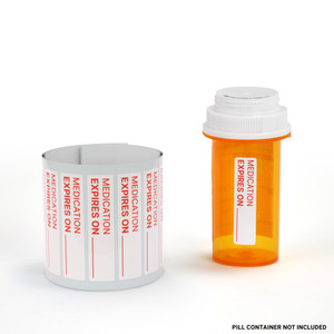 Medication Expires On _ (Write On) - Pharmaceutical Auxiliary Label