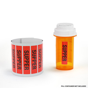 Supper - Pharmaceutical Auxiliary Label