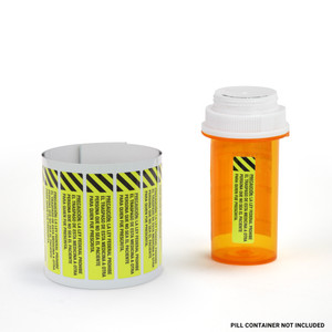 Warning State And Federal Law Prohibits The Transfer Of This Drug To Any Person (Spanish) - Pharmaceutical Auxiliary Label