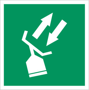 Search and Rescue Transponder Safe Condition - IMO Glow Label