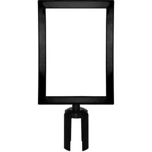 Vertical Heavy Duty Sign Frame, Black, 8.5" x 11"