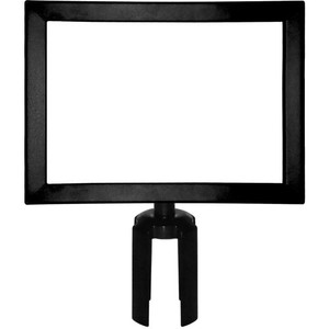 Horizontal Heavy Duty Sign Frame, Black, 8.5” x 11” Horizontal Heavy Duty Sign Frame, Black, 8.5” x 11”